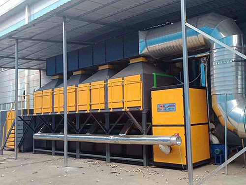 催化燃燒設(shè)備廢氣處理過程和組成結(jié)構(gòu)